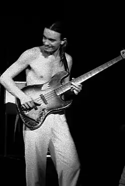 Jaco Pastorius playing his 1962 Jazz Bass