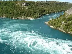 Whirlpool Rapids viewed from the Aero Car