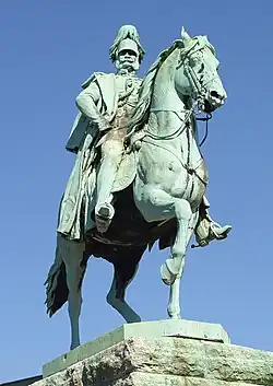 Wilhelm I (south of the ramp on the right bank of the Rhine)