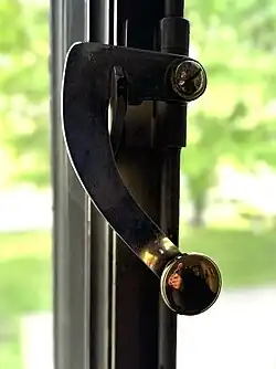 Window catch designed by Wittgenstein