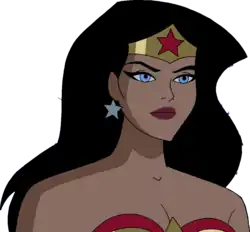 Wonder Woman as depicted in the series