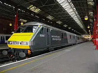 Wrexham & Shropshire Mark 3 DVT at Marylebone station