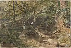 Watercolour painting by Marmaduke Matthews