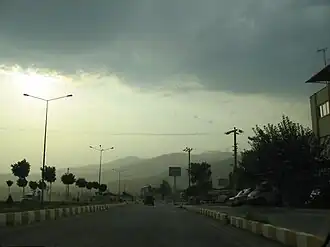 road through Buharkent