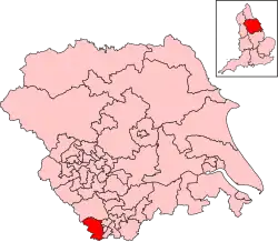 Map of constituency