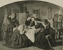 Mournful Tidings, 1863