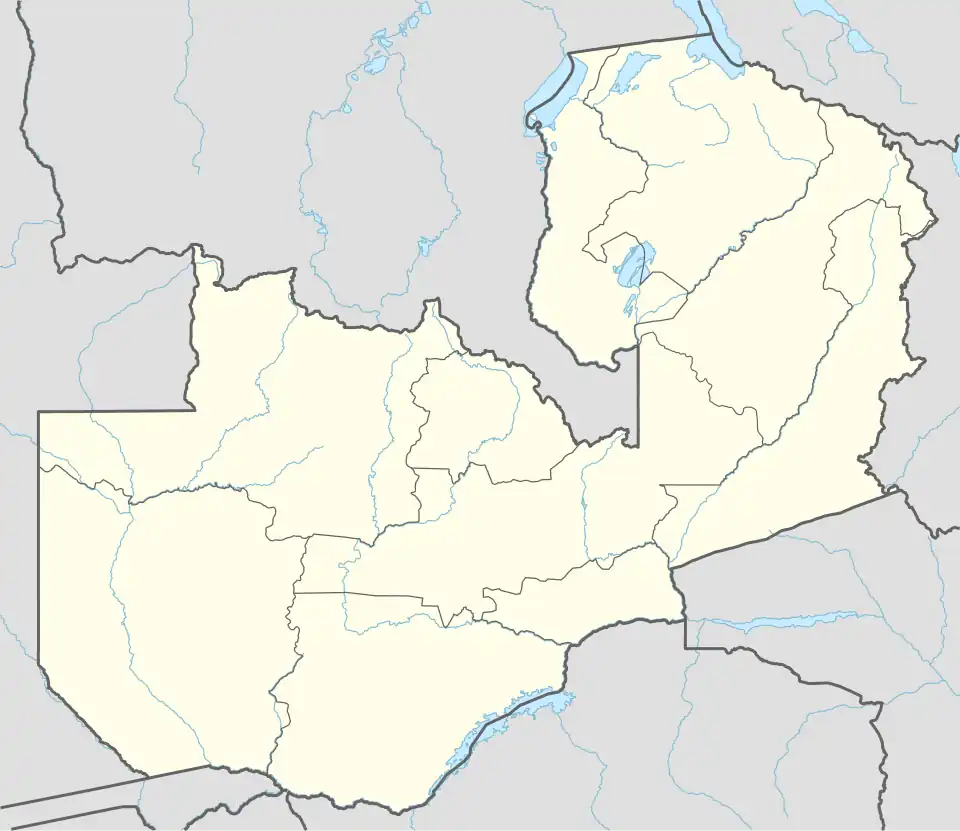 Siavonga is located in Zambia