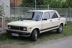Zastava 128 (later model, front)