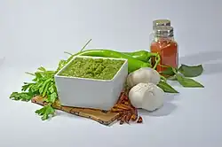 Zhug and its ingredients