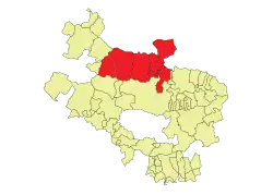 Location within Álava