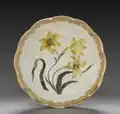 Bowl, part of an English dessert service; c. 1800; porcelain; diameter: 22.8&nbsp;cm, overall: 5&nbsp;cm; Cleveland Museum of Art