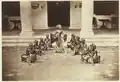 A srimpi performance at Yogyakarta Palace in 1885