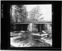 Dam from upstream/lake side