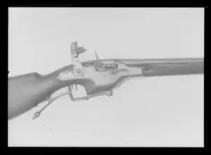 Kalthoff-type flintlock musket (1600s) at Livrustkammaren