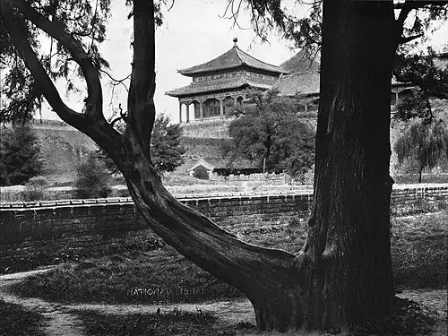 從中央公園望午門