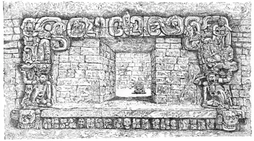 The Sculptured Doorway, restored.