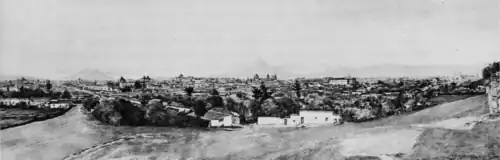 View of the City of Guatemala, from the Cerro del Carmen.