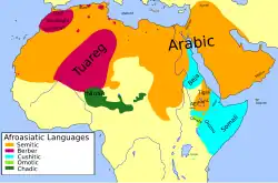 Oriental language map