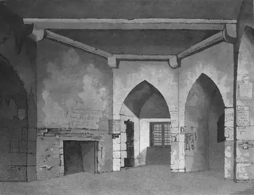 Inside View of a Room in the Tower of London