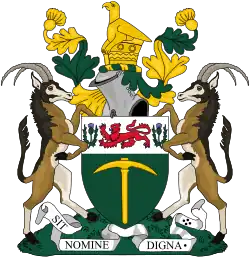 The coat of arms of Rhodesia