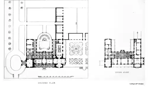 GROUND PLAN —— UPPER STORY