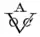 alt-text=Emblem of the Amsterdam chamber of the Vereenigde Oost-Indische Compagnie (Dutch East India Company): the letter A above a monogram composing VOC.