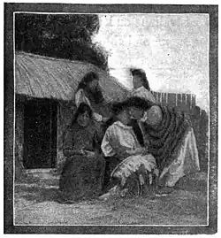 NOSE RUBBING, FORM OF SALUTATION.