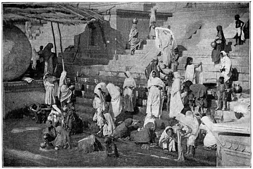 THE PURIFYING WATERS OF THE GANGES.