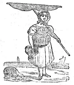 Title page woodcut from "Four Excellent Songs", an undated chapbook printed in Glasgow