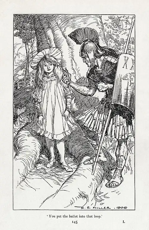 'You put the bullet into that loop.'