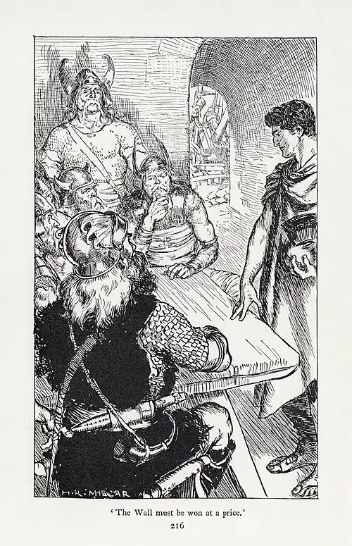 'The Wall must be won at a price.'