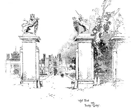 West Front and Trophy Gates