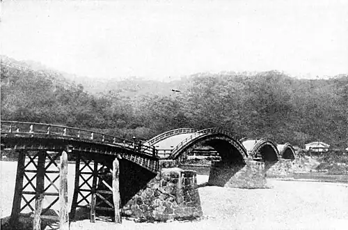 Wooden Bridge at Iwakuni