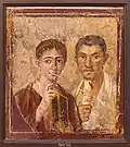 Portrait of Terentius Neo and his wife.