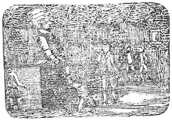 Title page woodcut from 'MacGregor Aurara', a chapbook printed in Stirling in 1817