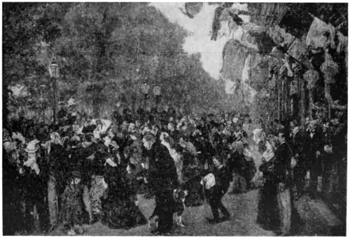 KING WILLIAM'S DEPARTURE FOR THE FRONT AT THE BEGINNING OF THE FRANCO-GERMAN WAR