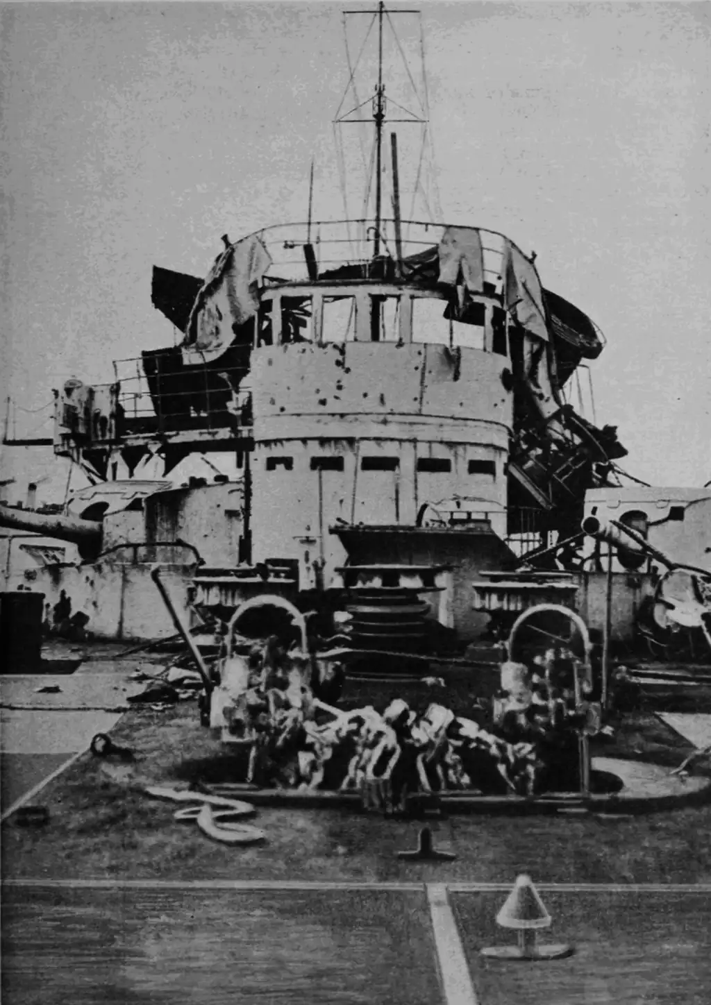 the demolition of the Emden