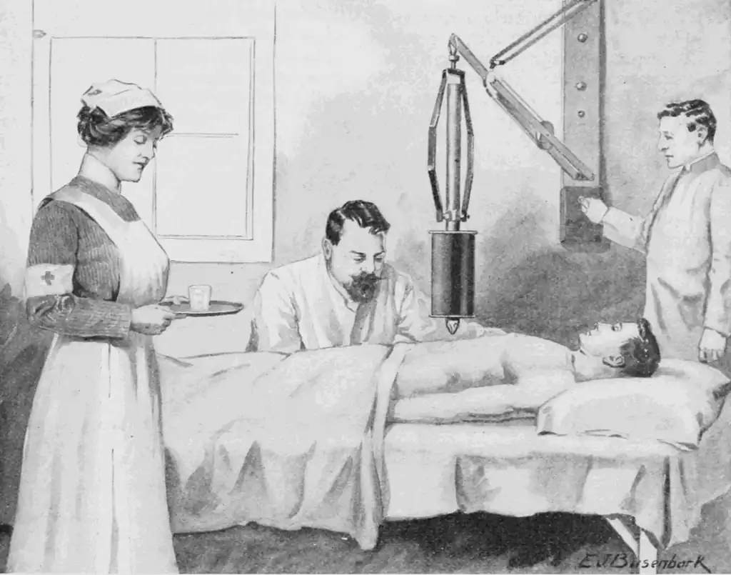 image of surgeon extracting splinters