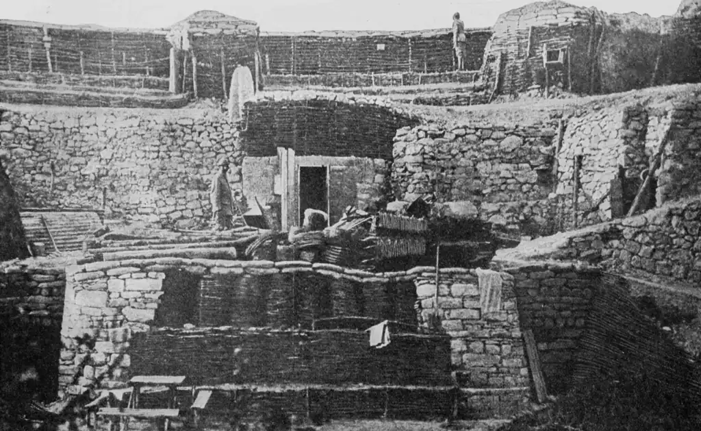 image of a French field fortification