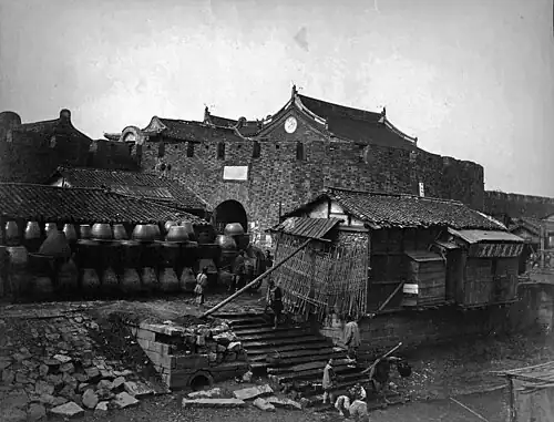 Pottery Yard behind City Wall, Shanghai