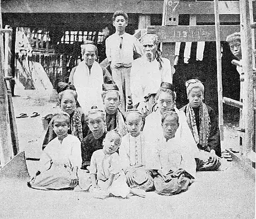 Fig. 71. A Burmese family.