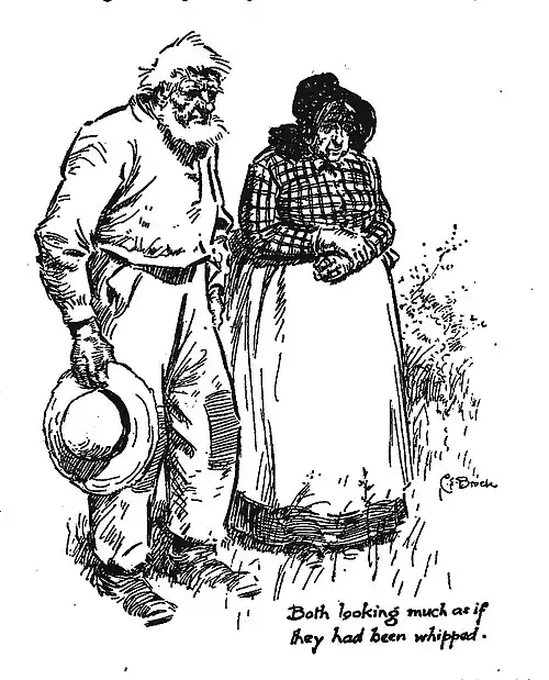 Both looking much as if they had been whipped.