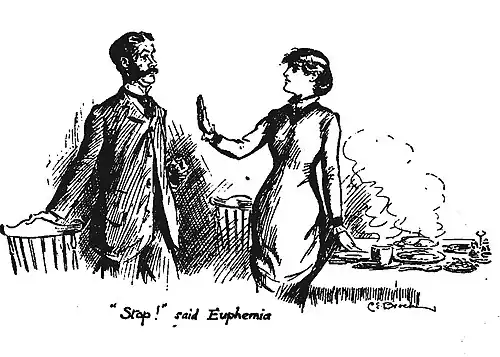 "Stop!" said Euphemia