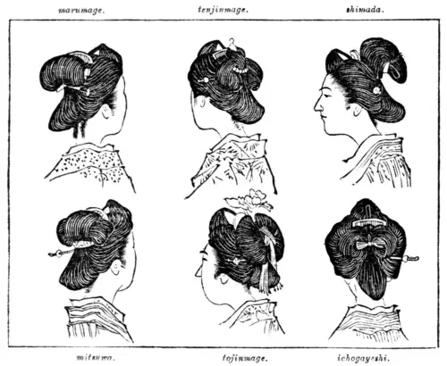 THE “GEISHA’S” COIFFURE.
