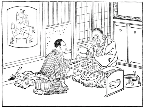 THE PROFESSOR OF CHIROMANCY.