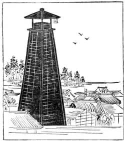 AN OLD-STYLE FIRE LOOK-OUT.