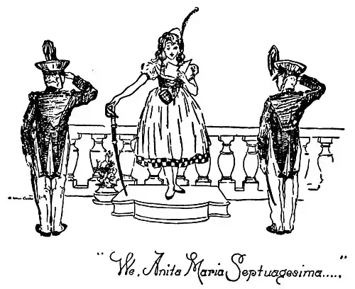 "We, Anita Maria Septuagesima…"