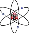 Stylised Lithium atom image