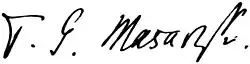 T. G. Masaryk