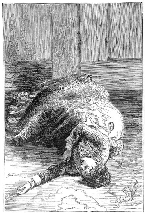 LAURA SWOONS AT COL. SELBY’S WORDS.